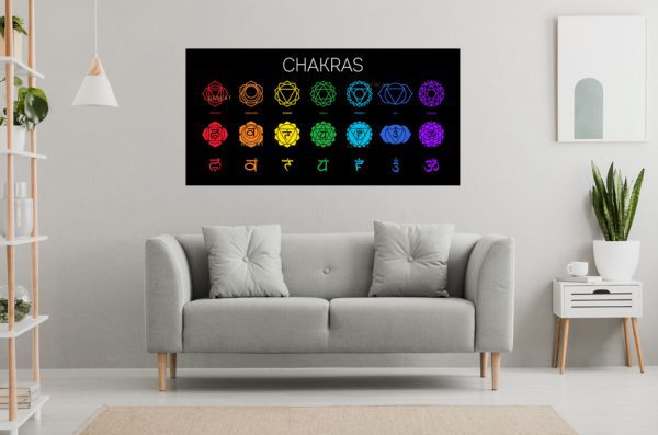 Beautiful Chakras Wall Art