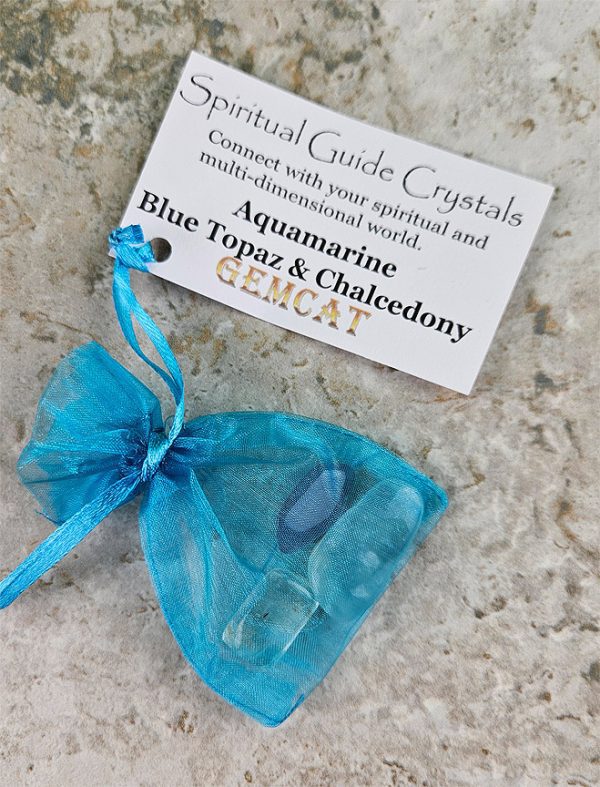 GEMCAT Spiritual Guide Crystal Set, PURRFECT GIFT!